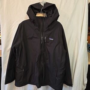 Patagonia Women's Insulated Powder Town Jacket Hooded Recco Reflector Sz XXL NWT